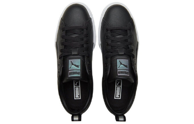 (WMNS) Mayze Lth Iridescent Spor Ayakkabı Siyah/Beyaz