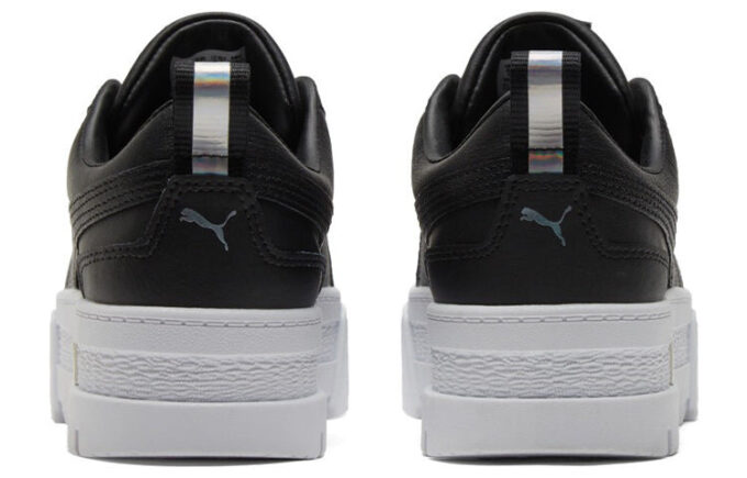 (WMNS) Mayze Lth Iridescent Spor Ayakkabı Siyah/Beyaz