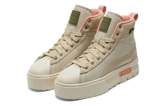 (WMNS) Mayze Mid Safari Yüksek Topuklu Spor Ayakkabı Fildişi