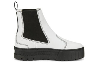 (WMNS) Mayze Pop Chelsea Botları “Beyaz Siyah”