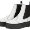 (WMNS) Mayze Pop Chelsea Botları “Beyaz Siyah”