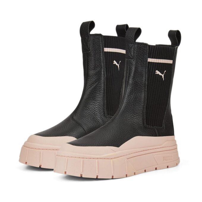 (WMNS) Mayze Stack Chelsea Botları “Siyah Gül Kuvars”