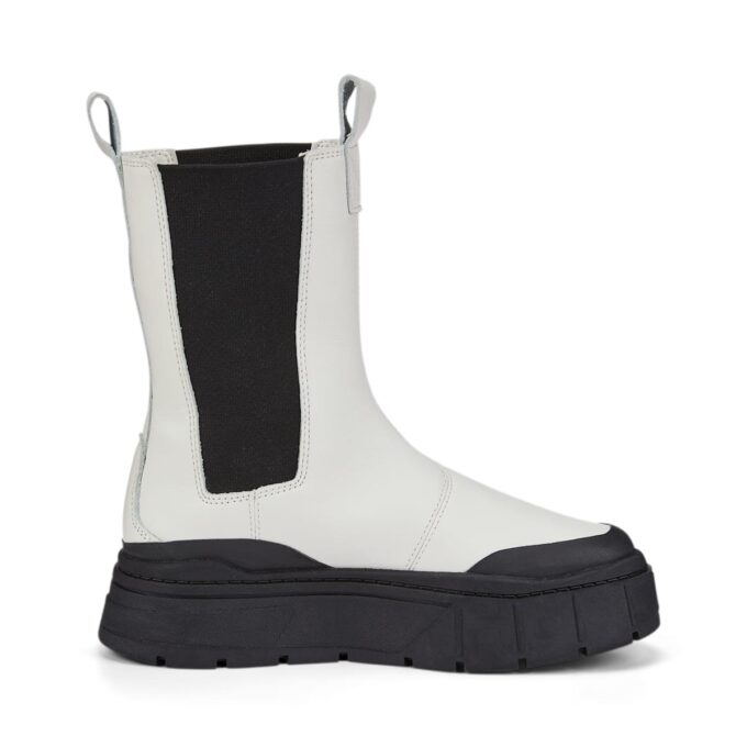 (WMNS) Mayze Stack Chelsea Botları “Vaporous Grey Black”