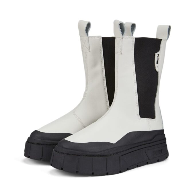 (WMNS) Mayze Stack Chelsea Botları “Vaporous Grey Black”