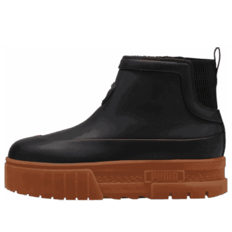 (WMNS) Mayze Wellis Deri Orta “Siyah”