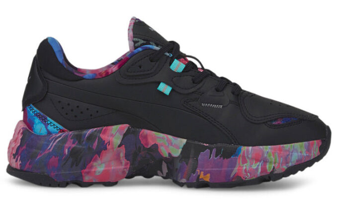 (WMNS) Orkid “Floral – Siyah Elektro Aqua”