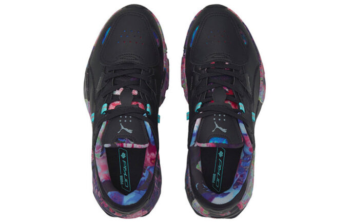 (WMNS) Orkid “Floral – Siyah Elektro Aqua”