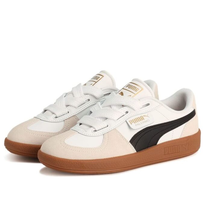 (WMNS) Palermo Wide Lace SD “Beyaz Siyah Buhar Grisi”