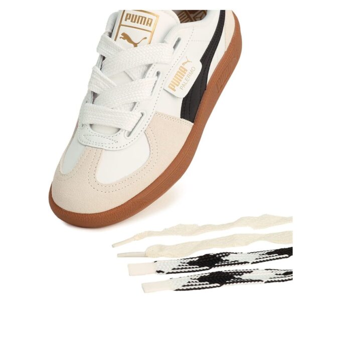 (WMNS) Palermo Wide Lace SD “Beyaz Siyah Buhar Grisi”