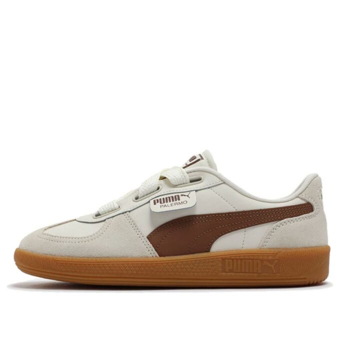 (WMNS) Palermo Wide Lace SD “Frosted Ivory Brown Mushroom”