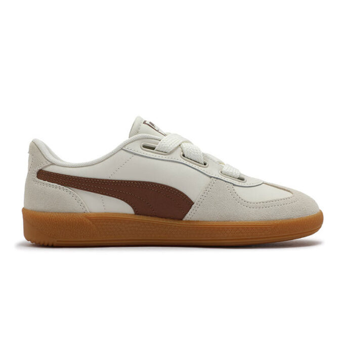 (WMNS) Palermo Wide Lace SD “Frosted Ivory Brown Mushroom”