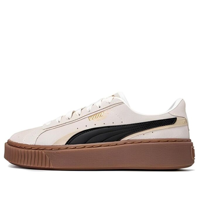 (WMNS) Platform Kaykay Ayakkabıları “Krem Siyah Kahverengi”
