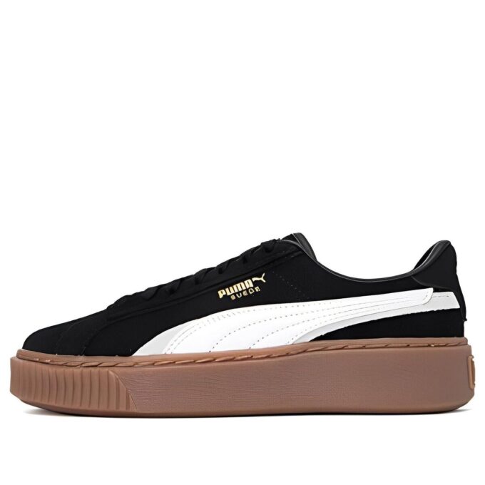 (WMNS) Platform Kaykay Ayakkabıları “Siyah Beyaz Kahverengi”