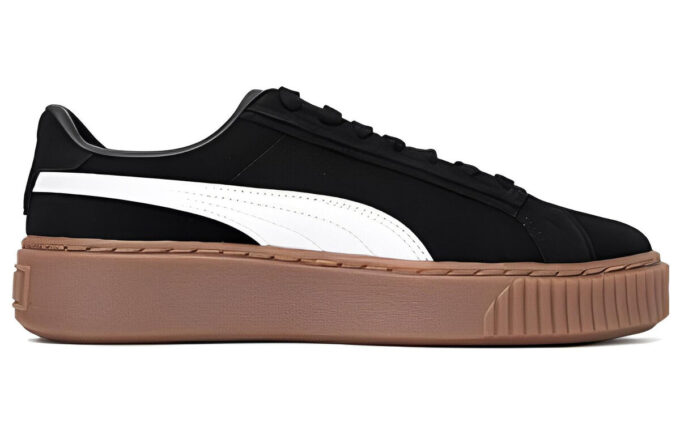 (WMNS) Platform Kaykay Ayakkabıları “Siyah Beyaz Kahverengi”