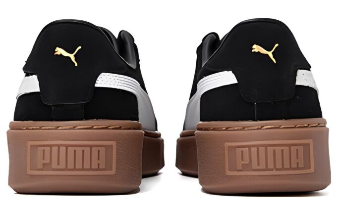 (WMNS) Platform Kaykay Ayakkabıları “Siyah Beyaz Kahverengi”
