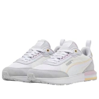 (WMNS) R22 “Buhar Grisi Gül Kuvars PUMA Beyaz”