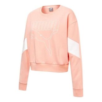 (WMNS) Rebel Yuvarlak Yaka Kazak “Pembe”