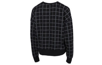 (WMNS) Rechack Pack Crew Sweatshirt “Siyah Beyaz”