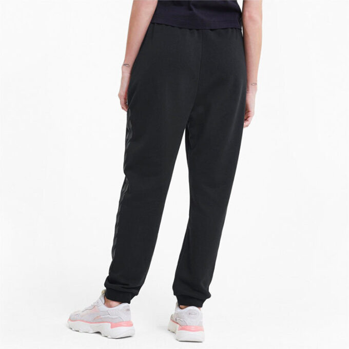 (WMNS) Örgü Spor Pantolonu Siyah/Kırmızı