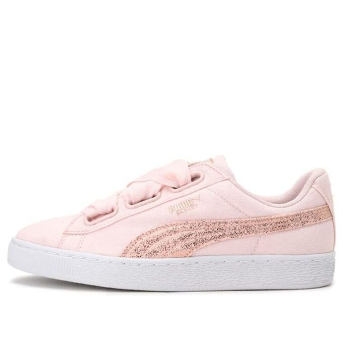 (WMNS) Sepet Kalp Tuval “Pembe”