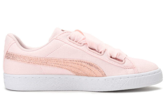 (WMNS) Sepet Kalp Tuval “Pembe”