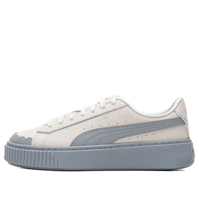 (WMNS) Sepet Platform Ayakkabı “İnci Beyaz Mavi”