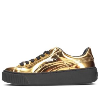 (WMNS) Sepet Platformu “Metalik Altın”
