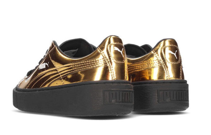 (WMNS) Sepet Platformu “Metalik Altın”