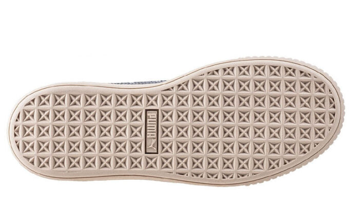 (WMNS) Sepet Platformu Patentli Marshmallow “Siyah”