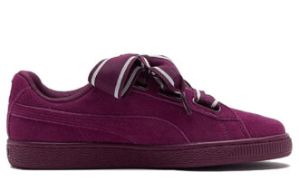 (WMNS) Süet Kalp Saten 2 “Koyu Mor”