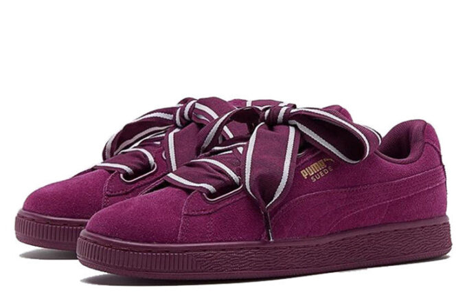 (WMNS) Süet Kalp Saten 2 “Koyu Mor”