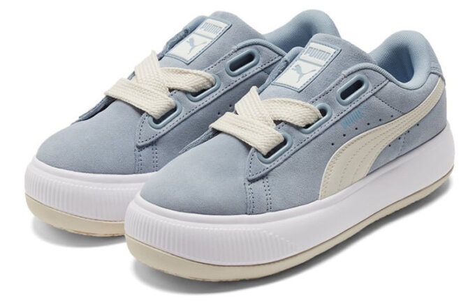 (WMNS) Süet Mayu Kalp “Mavi Yıkama”