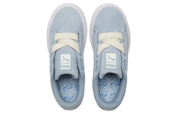 (WMNS) Süet Mayu Kalp “Mavi Yıkama”