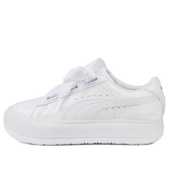 (WMNS) Süet Mayu Kalp Patent “Beyaz”