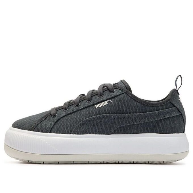 (WMNS) Süet Mayu Kanvas “Abanoz”