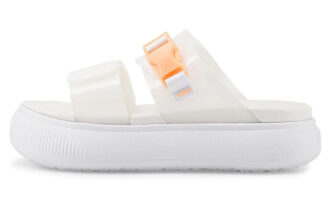 (WMNS) Süet Mayu Pop Sandal “Beyaz Fizzy Melon”