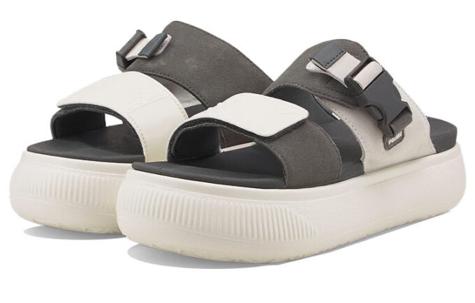 (WMNS) Süet Mayu Sandalet “Marshmallow Dark Shadow”