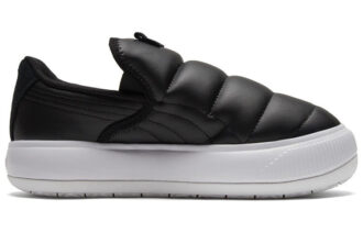 (WMNS) Süet Mayu Slip-on Ayakkabılar Siyah/Beyaz