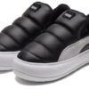 (WMNS) Süet Mayu Slip-on Ayakkabılar Siyah/Beyaz