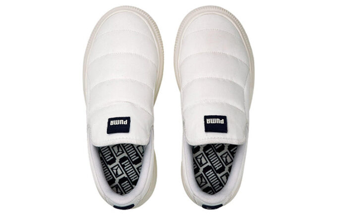 (WMNS) Süet Mayu Slip-On Kanvas “Beyaz Hatmi”