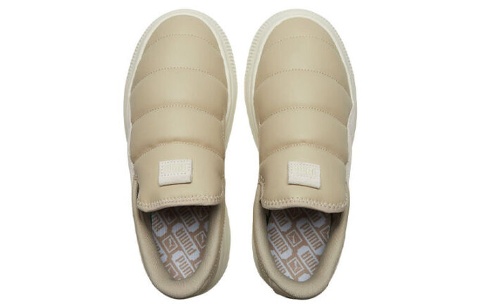 (WMNS) Süet Mayu Slip-on Spor Ayakkabı Fildişi