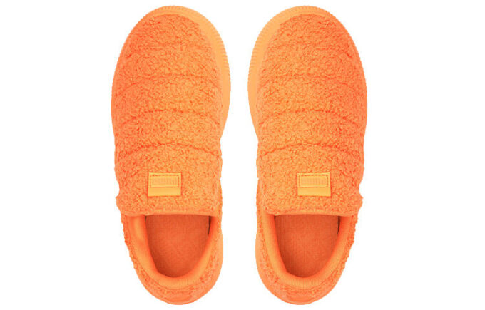 (WMNS) Süet Mayu Slip-On “Teddy – Neon Citrus”