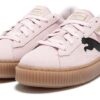 (WMNS) Süet Platform Ayakkabılar “Pembe Siyah Sakız”