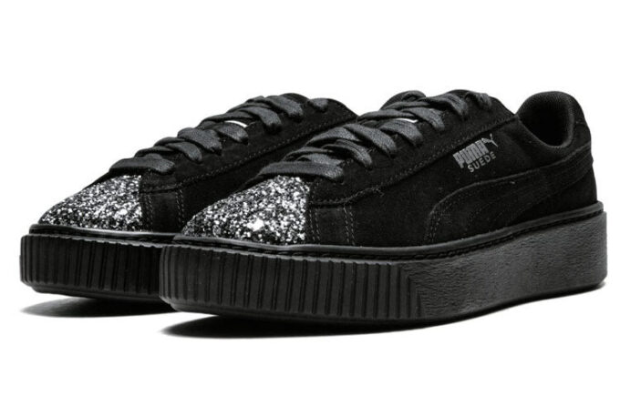 (WMNS) Süet Platform “Ezilmiş Mücevher – Siyah”