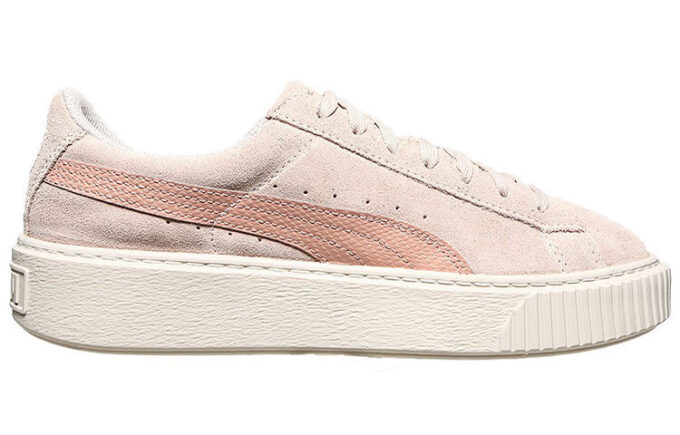 (WMNS) Süet Platform Yılan Rihanna Pembe İçin