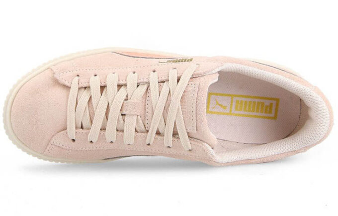 (WMNS) Süet Platform Yılan Rihanna Pembe İçin