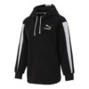 (WMNS) Sherpa Kapüşonlu Sweatshirt “Siyah Beyaz”