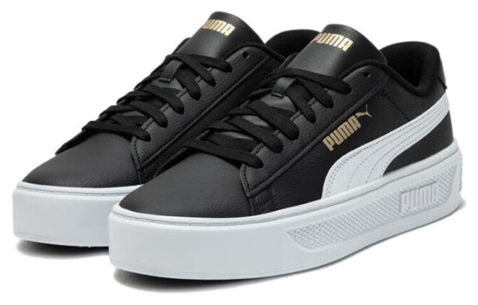 (WMNS) Smash Platform v3 Spor Ayakkabı “Siyah Beyaz”