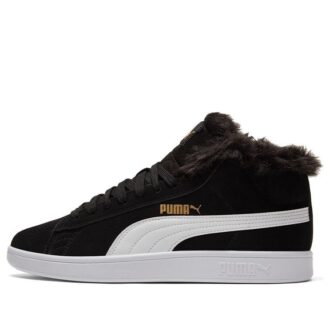 (WMNS) Smash V2 Plus Polar Orta Topuk Spor Ayakkabı Siyah