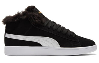 (WMNS) Smash V2 Plus Polar Orta Topuk Spor Ayakkabı Siyah